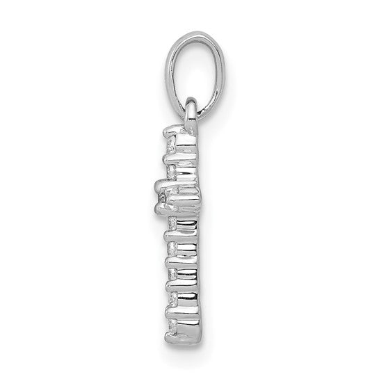 La Jolie, Diamond Latin Cross Pendant