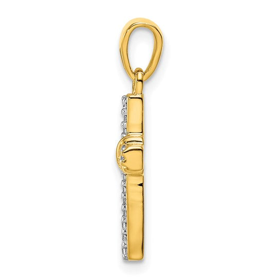 La Croix, Diamond Latin Cross Pendant