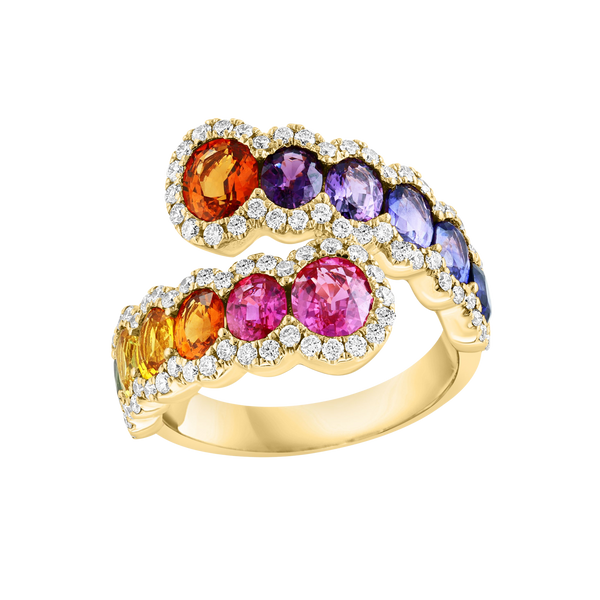 Mosaïque Rainbow ring