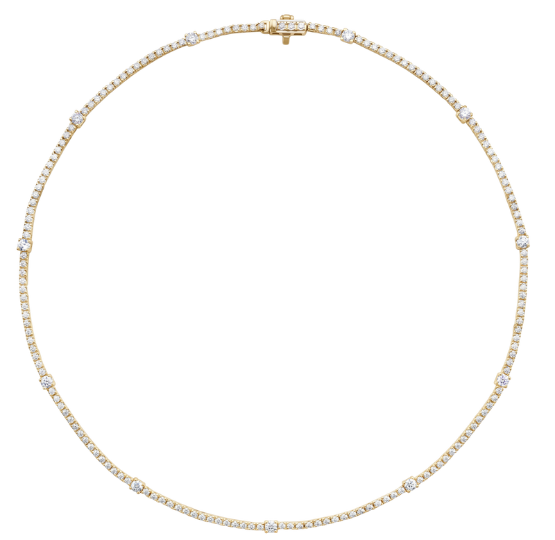 Aurore de Chambord, Lab-Grown Diamond Tennis Necklace