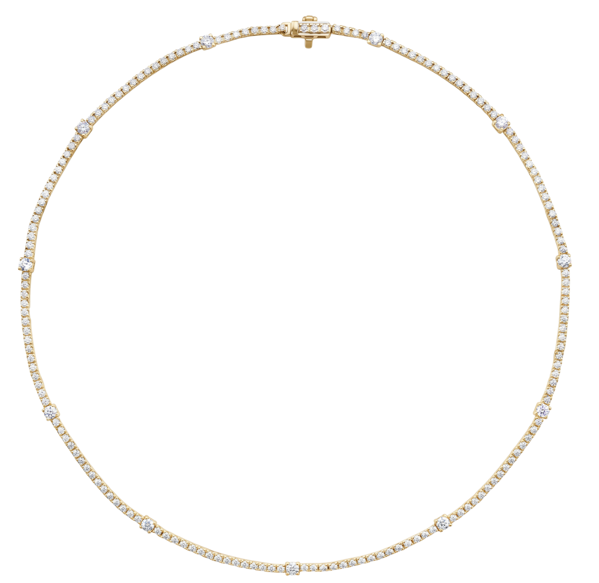 Aurore de Chambord, Lab-Grown Diamond Tennis Necklace