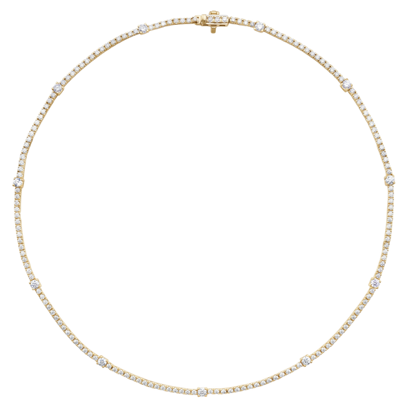 Aurore de Chambord, Lab-Grown Diamond Tennis Necklace