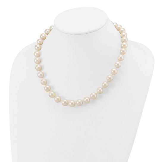 White Freshwater Cultured Pearl 11–12mm Necklace