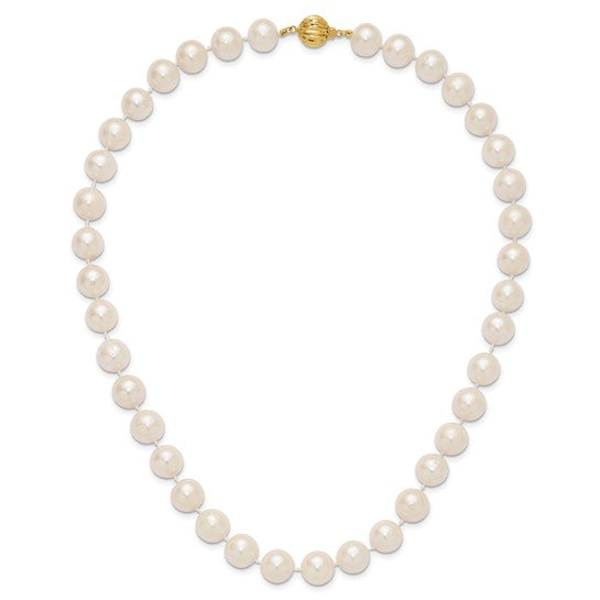 White Freshwater Cultured Pearl 11–12mm Necklace