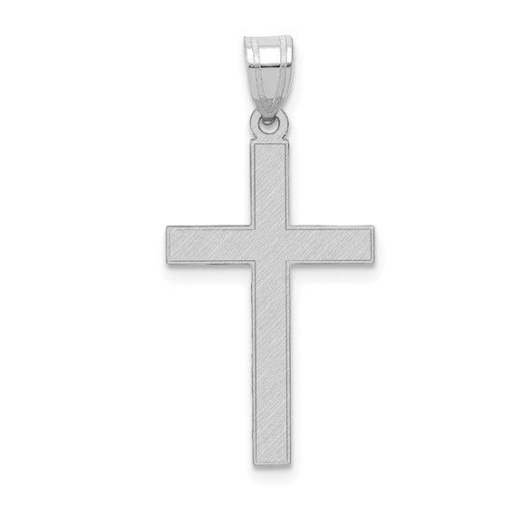 La Simple Croix, Gold Cross Pendant