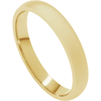 La Promesse, Half Round Wedding Band