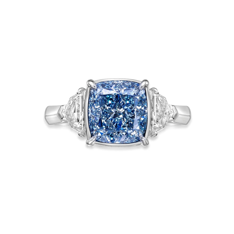Arabesque 7, Natural Diamonds and Blue Diamond