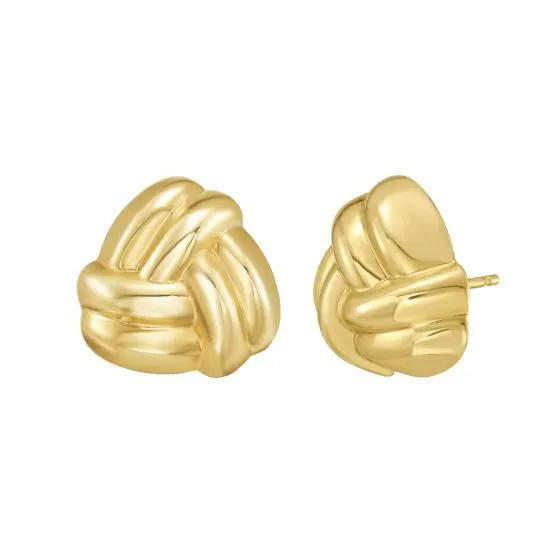 La Danse du Dimanche, Knot Gold Earrings