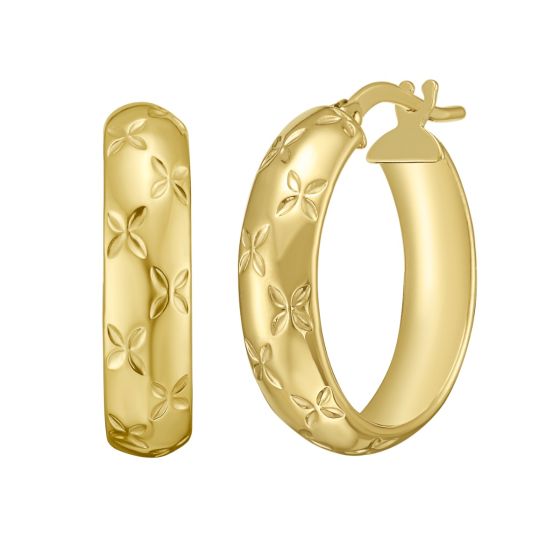 Florentine Hoops Earrings