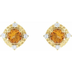 14K Yellow Gold