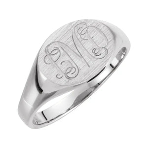 14K White Gold