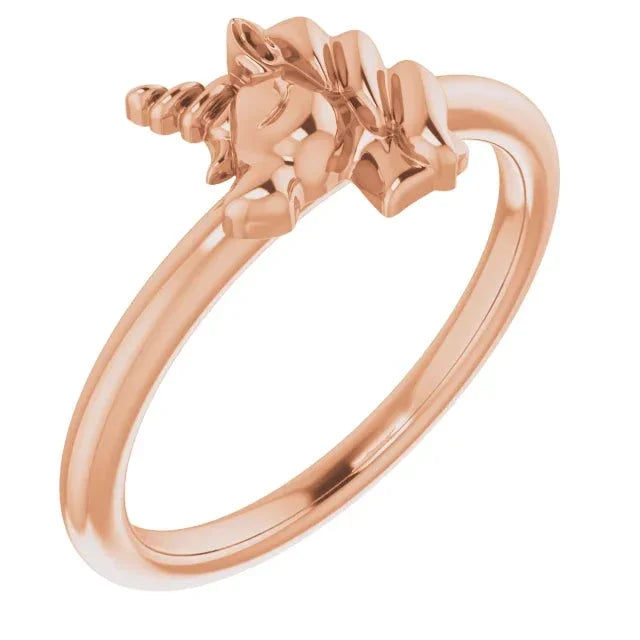 Licorne Scintillante de Versailles, Gold Unicorn Ring