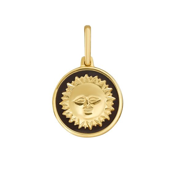 Reversible Sun & Moon Medallion Charm