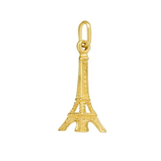 Eiffel Tower Charm, 14K Yellow Gold