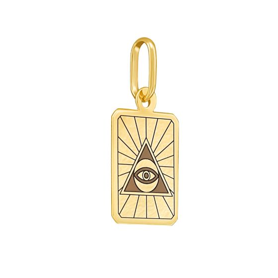 Eye of Providence Tarot Card Charm