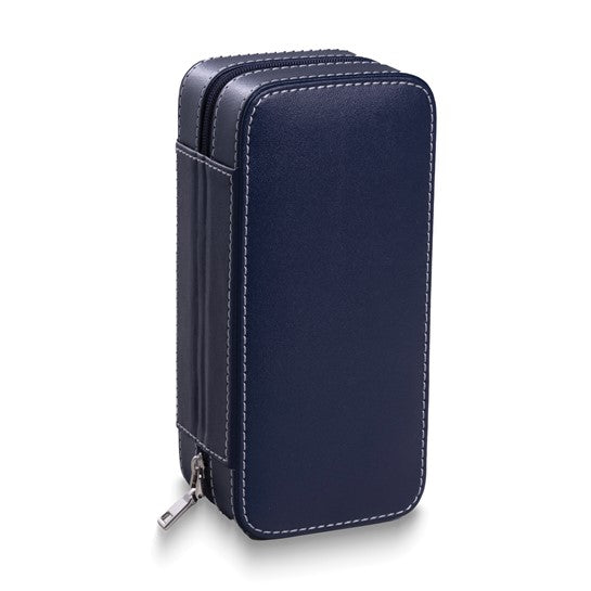 L'Étui de Montmartre, Blue Leather Watch Travel Case