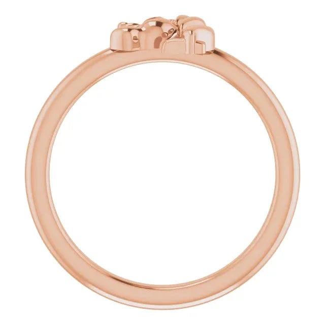 Licorne Scintillante de Versailles, Gold Unicorn Ring